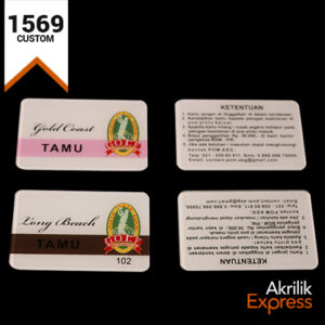 Akrilik Kartu Pass ( 1569 )