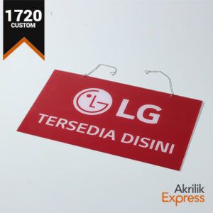 Acrylic Sign (1720)