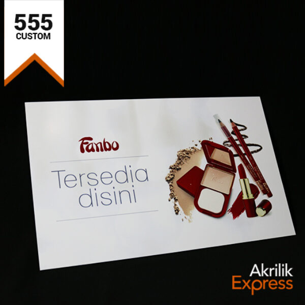 Akrilik Sign Gantung (555)