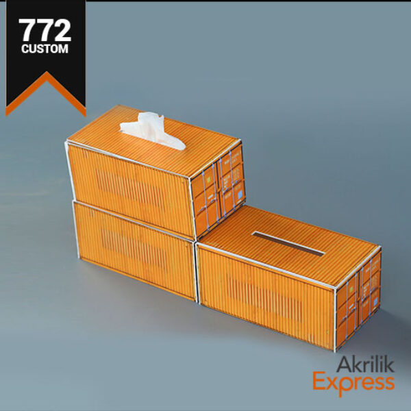 Akrilik Tempat Tissue (772)